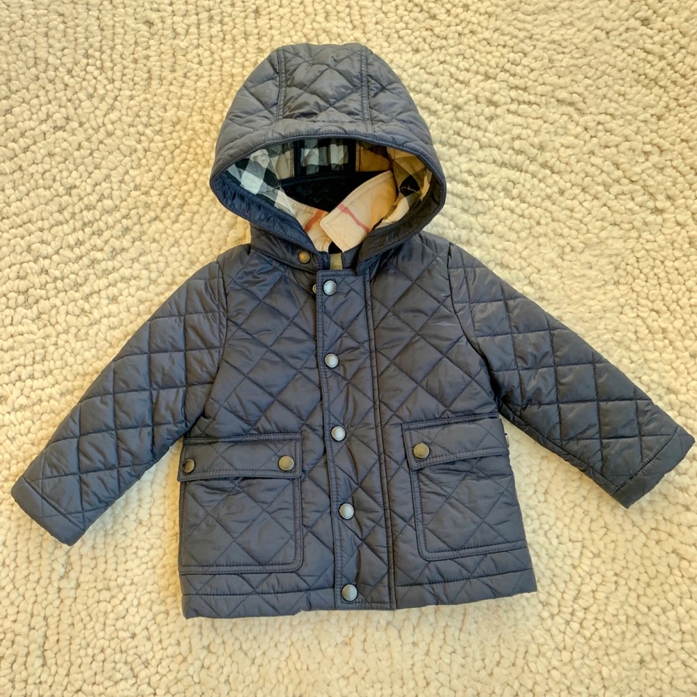 Burberry Navy Jacket Baby Boy 12 Months